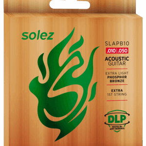 SLAPB10 – Encordoamento para Violão Aço Phosphor Bronze Solez 0.010