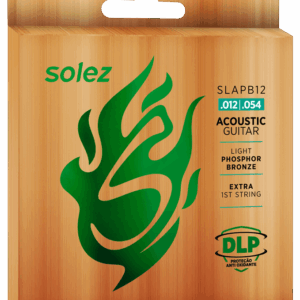 SLAPB12 – Encordoamento para Violão Aço Phosphor Bronze Solez 92/8 0.012