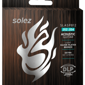 SLASPB12 – Encordoamento para Violão Aço Silver Plated Bronze Solez 0.012