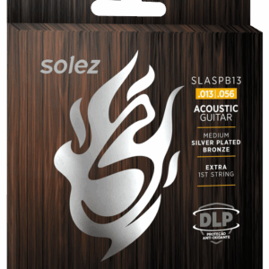 SLASPB13 – Encordoamento para Violão Aço Silver Plated Bronze Solez 0.013