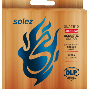 SLATB10 – Encordoamento para Violão Aço Bronze Solez 85/15 0.010