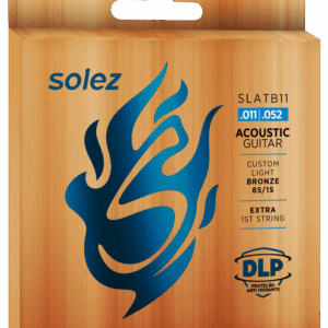 SLATB11 – Encordoamento para Violão Aço Bronze Solez 85/15 0.011