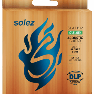 SLATB12 – Encordoamento para Violão Aço Bronze Solez85/15 0.012
