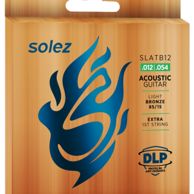 SLATB12 – Encordoamento para Violão Aço Bronze Solez85/15 0.012