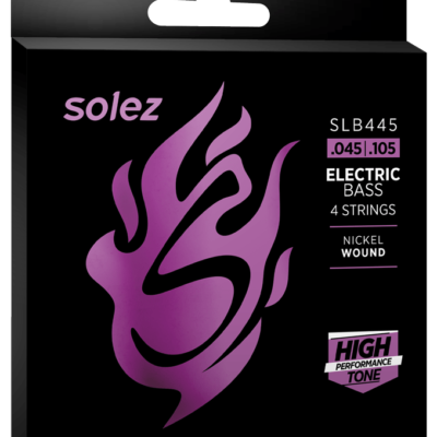 SLB445 – ENCORDOAMENTO SOLEZ PARA CONTRABAIXO 4 CORDAS PARA CALIBRE 0.045