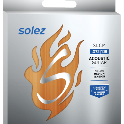 SLCM – Encordoamento Solez para Violão Nylon – Tensão Média