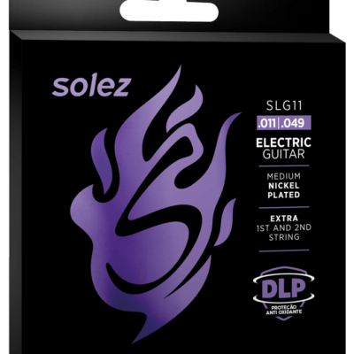 SLG11 – Encordoamento Solez para guitarra 0.011”