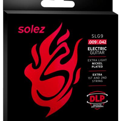 SLG9 – Encordoamento Solez para guitarra 0.009”